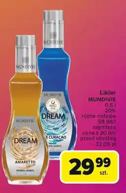 Carrefour Likier Mundivie Dream Blue Curacao oferta