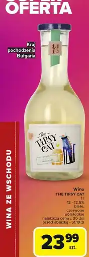 Carrefour Wino The Tipsy Cat oferta