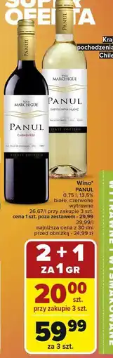 Carrefour Wino Panul Sauvignon Blanc oferta