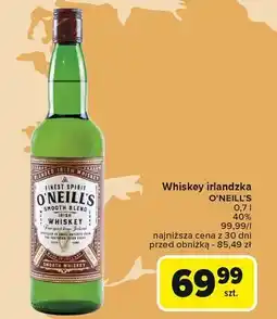 Carrefour Whisky O'neill oferta