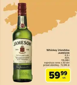 Carrefour Whiskey Jameson oferta