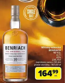 Carrefour Whisky Benriach 10 Yo oferta