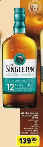 Carrefour Whisky The Singleton 12Yo oferta