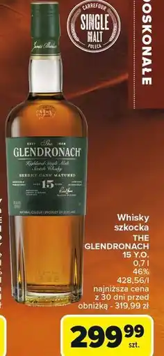 Carrefour Whisky Glendronach 15 Yo oferta