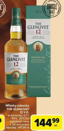 Carrefour Whisky karton The Glenlivet 12 Yo oferta