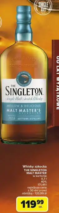 Carrefour Whisky The Singleton Malt Master oferta