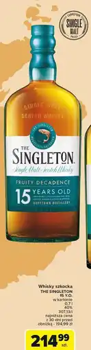 Carrefour Whisky + karton The Singleton 12Yo oferta