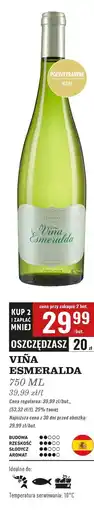 Biedronka Wino Vina Esmeralda oferta