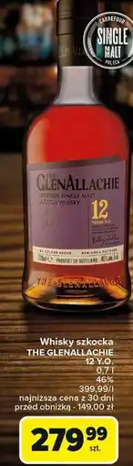 Carrefour Whisky The Glenallachie 12 oferta