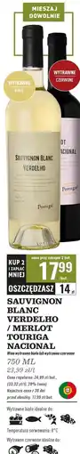 Biedronka Wino Tourigal Nacional Merlot oferta