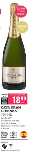 Biedronka Wino Gran Livenza Brut oferta