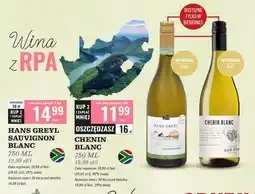 Biedronka Wino Chenin Blanc oferta