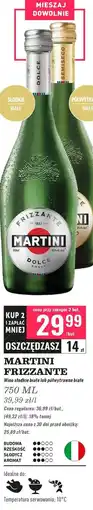 Biedronka Wino Martini Semisecco oferta