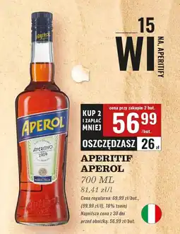Biedronka Likier Aperol Aperitivo oferta