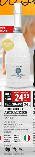 Biedronka Wino Astrale Prosecco Ice oferta