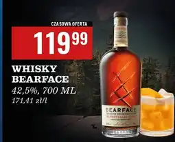 Biedronka Whisky Bearface Triple Oak oferta