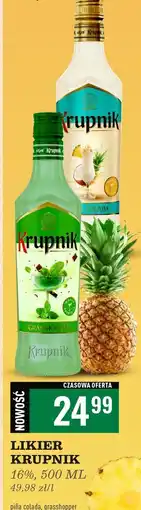 Biedronka Wódka Krupnik Pina Colada oferta