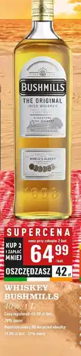 Biedronka Whiskey Bushmills Original oferta