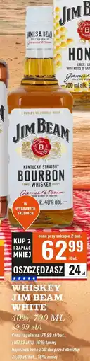 Biedronka Bourbon Jim Beam White Label oferta