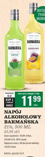 Biedronka Wódka Barmańska Passion Fruit oferta