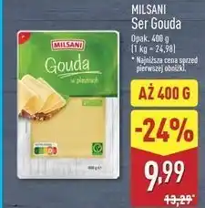 ALDI Ser gouda plasry Milsani oferta