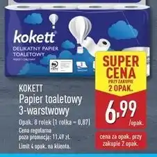 ALDI Papier toaletowy Kokett oferta