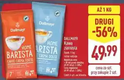 ALDI Kawa Dallmayr Home Barista Caffe Crema Forte oferta