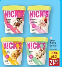 ALDI Lody nougat swirl N!Ck's oferta
