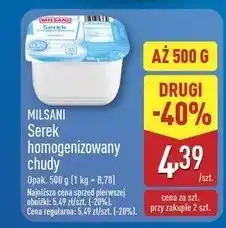 ALDI Serek chudy Milsani oferta