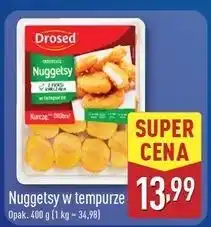 ALDI Nuggetsy z piersi kurczaka łagodne chrupiąca panierka Drosed oferta