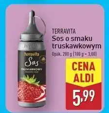 ALDI Sos do deserów truskawkowy Terravita oferta