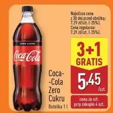 ALDI Napój Coca-Cola Zero oferta