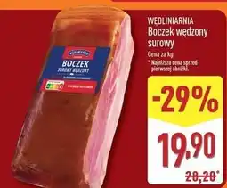 ALDI Boczek wędzony parzony Wędliniarnia Classic oferta