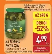ALDI Ogórki konserwowe All Seasons oferta
