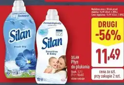 ALDI Płyn do płukania Silan Sensitive oferta