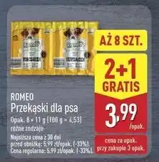 ALDI Przysma dla psa kurczak Romeo (Karma) oferta