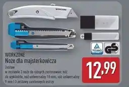 ALDI Noże do majsterkowania Workzone oferta