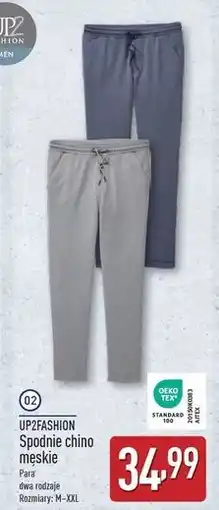 ALDI Spodnie męskie chino m-xxl Up2Fashion oferta
