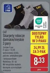ALDI Skarpety robocze damskie Cat oferta