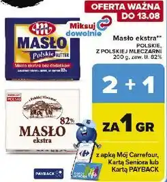 Carrefour Masło ekstra Mlekovita Z Polskiej Mleczarni oferta