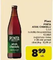 Carrefour Piwo atak chmielu amercan ipa Pinta oferta