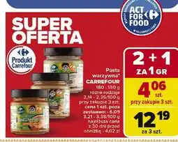 Carrefour Pasta bakłażanowa Carrefour Sensation oferta
