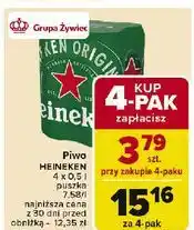 Carrefour Piwo Heineken oferta
