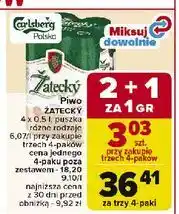 Carrefour Piwo Zatecky Svetly Lezak oferta