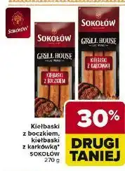 Carrefour Kiełbaski z karkówką Sokołów Grill House oferta