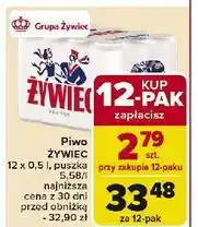Carrefour Piwo Żywiec Jasne Pełne oferta