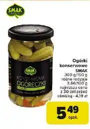 Carrefour Ogóreczki konserwowe klasyczne Smak oferta