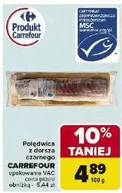 Carrefour Polędwica z dorsza czarnego Carrefour Targ Świeżości oferta