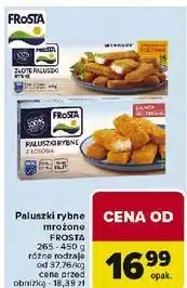 Carrefour Paluszki rybne z łososia Frosta oferta