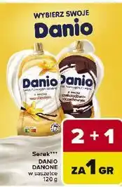 Carrefour Serek czekoladowo-orzechowy Danone Danio oferta